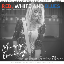 Red, White and Blues Event